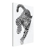 Da Vinci Nature Wall art | Wildlife | Leopard - Canvas - 50x75 cm / 20x30″ - Thick