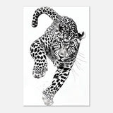 Da Vinci Nature Wall art | Wildlife | Leopard - Aluminum Print - 60x90 cm / 24x36″ - 