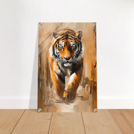 Da Vinci Nature Wall art | Wildlife | Tiger - Acrylic Print - 40x60 cm / 16x24″ - 