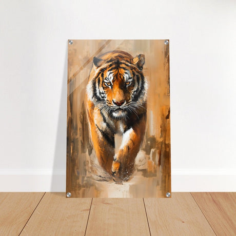 Da Vinci Nature Wall art | Wildlife | Tiger - Acrylic Print - 50x75 cm / 20x30″ - 
