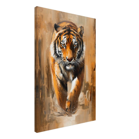 Da Vinci Nature Wall art | Wildlife | Tiger - Canvas - 60x90 cm / 24x36″ - Thick