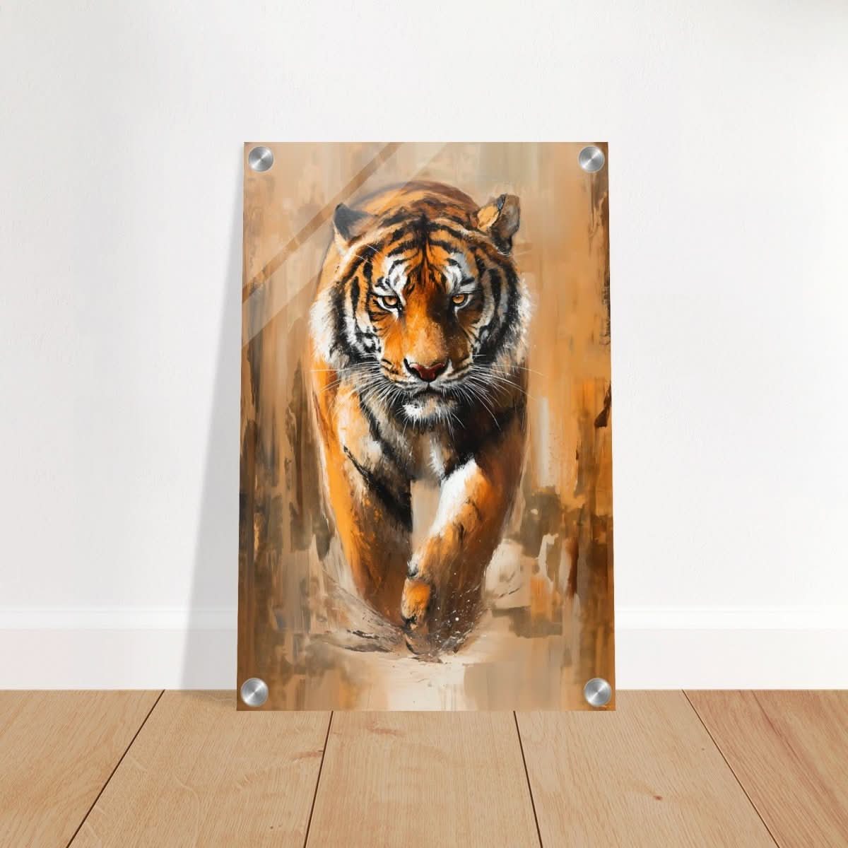 Da Vinci Nature Wall art | Wildlife | Tiger - Acrylic Print - 30x45 cm / 12x18″ - 