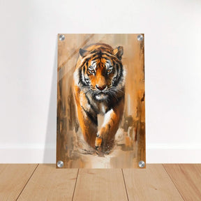 Da Vinci Nature Wall art | Wildlife | Tiger - Acrylic Print - 30x45 cm / 12x18″ - 
