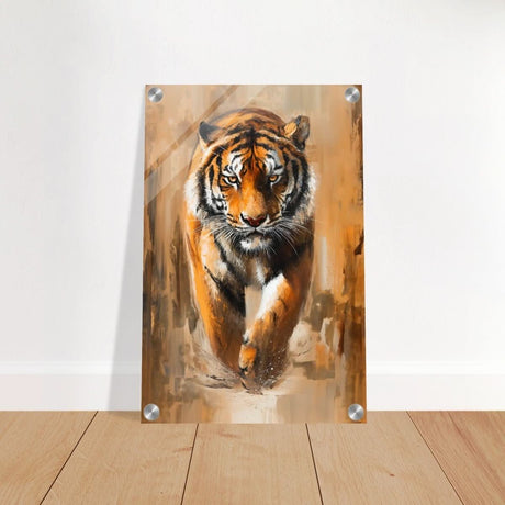 Da Vinci Nature Wall art | Wildlife | Tiger - Acrylic Print - 30x45 cm / 12x18″ - 