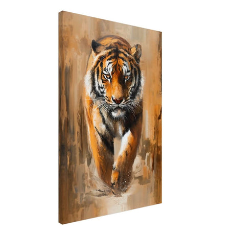 Da Vinci Nature Wall art | Wildlife | Tiger - Canvas - 50x75 cm / 20x30″ - Slim