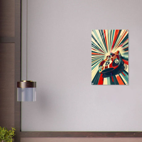 Da Vinci Pop Art Wall Art | Car - Acrylic Print - 50x75 cm / 20x30″ - 