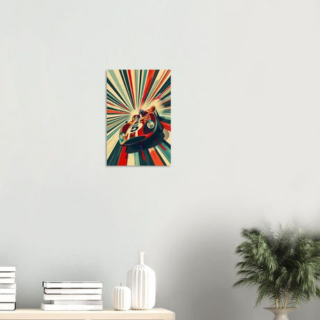 Da Vinci Pop Art Wall Art | Car - Wood Prints - 30x45 cm / 12x18″ - 10 mm