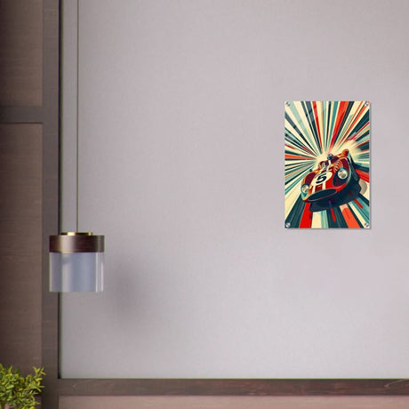 Da Vinci Pop Art Wall Art | Car - Acrylic Print - 40x60 cm / 16x24″ - 
