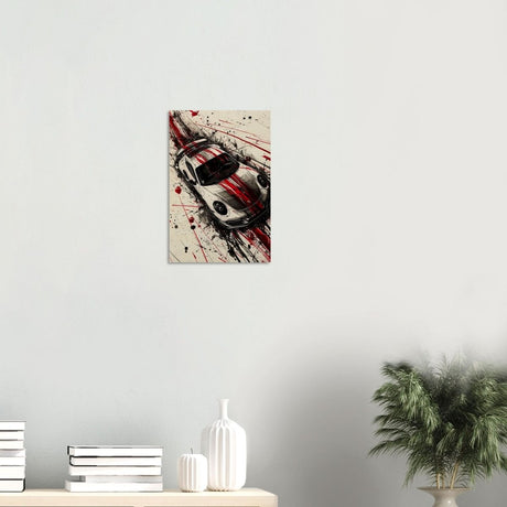 Da Vinci Pop Art Wall Art | Car - Wood Prints - 30x45 cm / 12x18″ - 20 mm