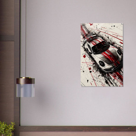 Da Vinci Pop Art Wall Art | Car - Acrylic Print - 60x90 cm / 24x36″ - 