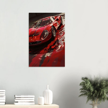 Da Vinci Pop Art Wall Art | Car - Wood Prints - 50x75 cm / 20x30″ - 20 mm