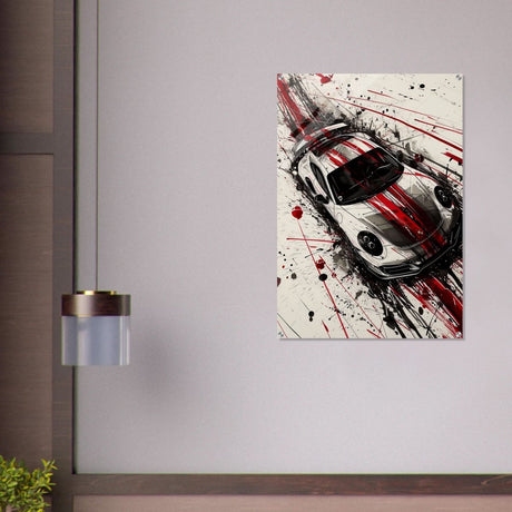 Da Vinci Pop Art Wall Art | Car - Acrylic Print - 70x100 cm / 28x40″ - 