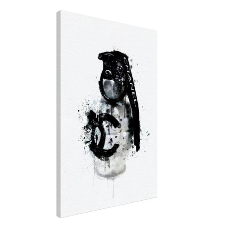 Da Vinci Pop Art Wall Art | CHANEL - Canvas - 50x75 cm / 20x30″ - Slim