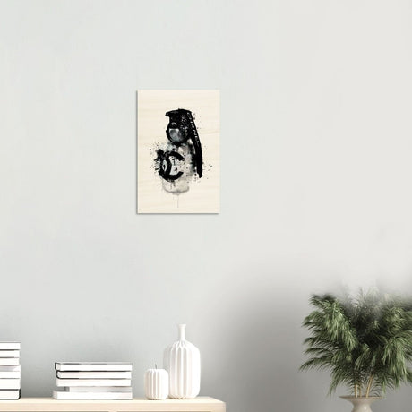 Da Vinci Pop Art Wall Art | CHANEL - Wood Prints - 30x45 cm / 12x18″ - 20 mm