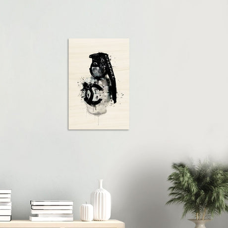 Da Vinci Pop Art Wall Art | CHANEL - Wood Prints - 40x60 cm / 16x24″ - 10 mm