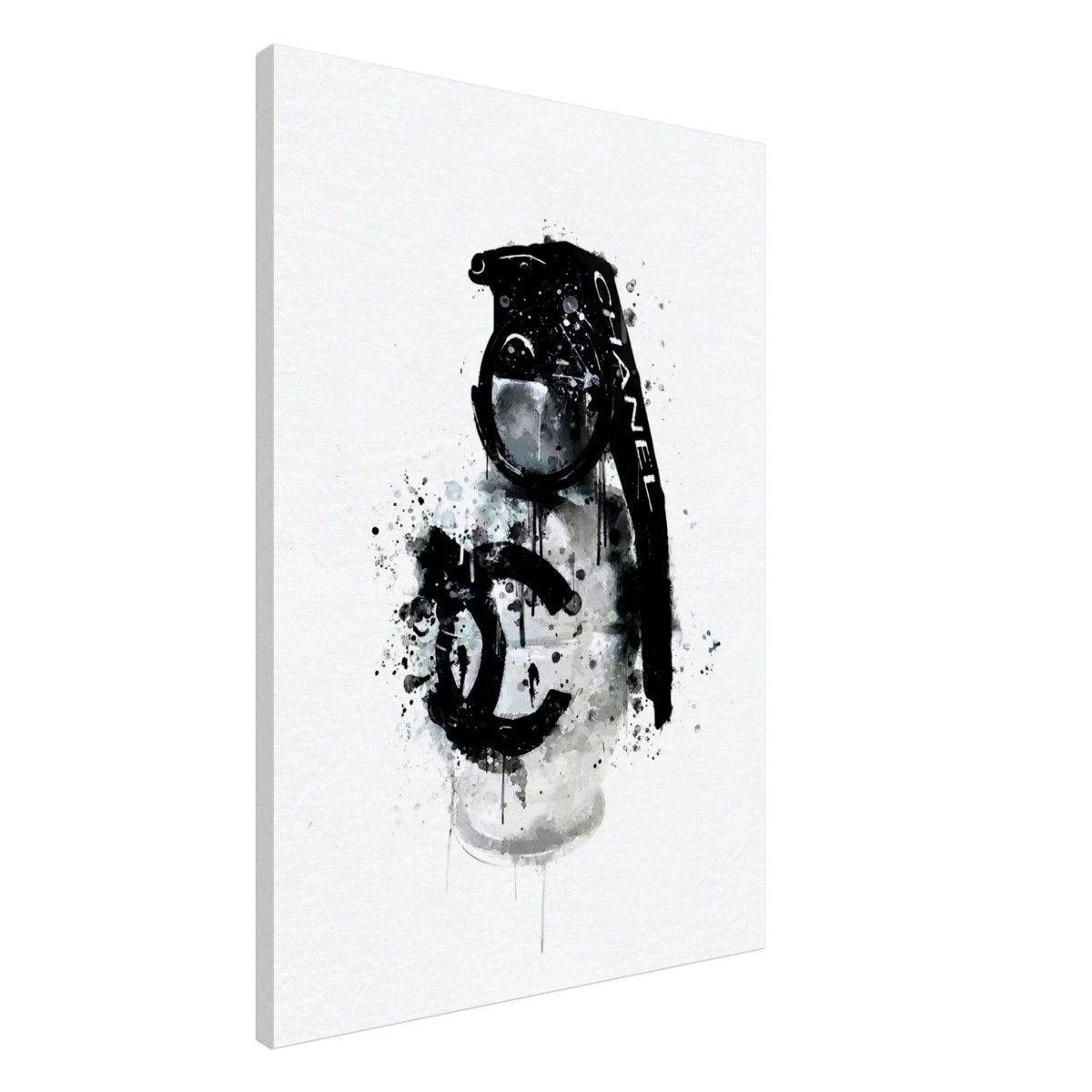 Da Vinci Pop Art Wall Art | CHANEL - Canvas - 70x100 cm / 28x40″ - Thick