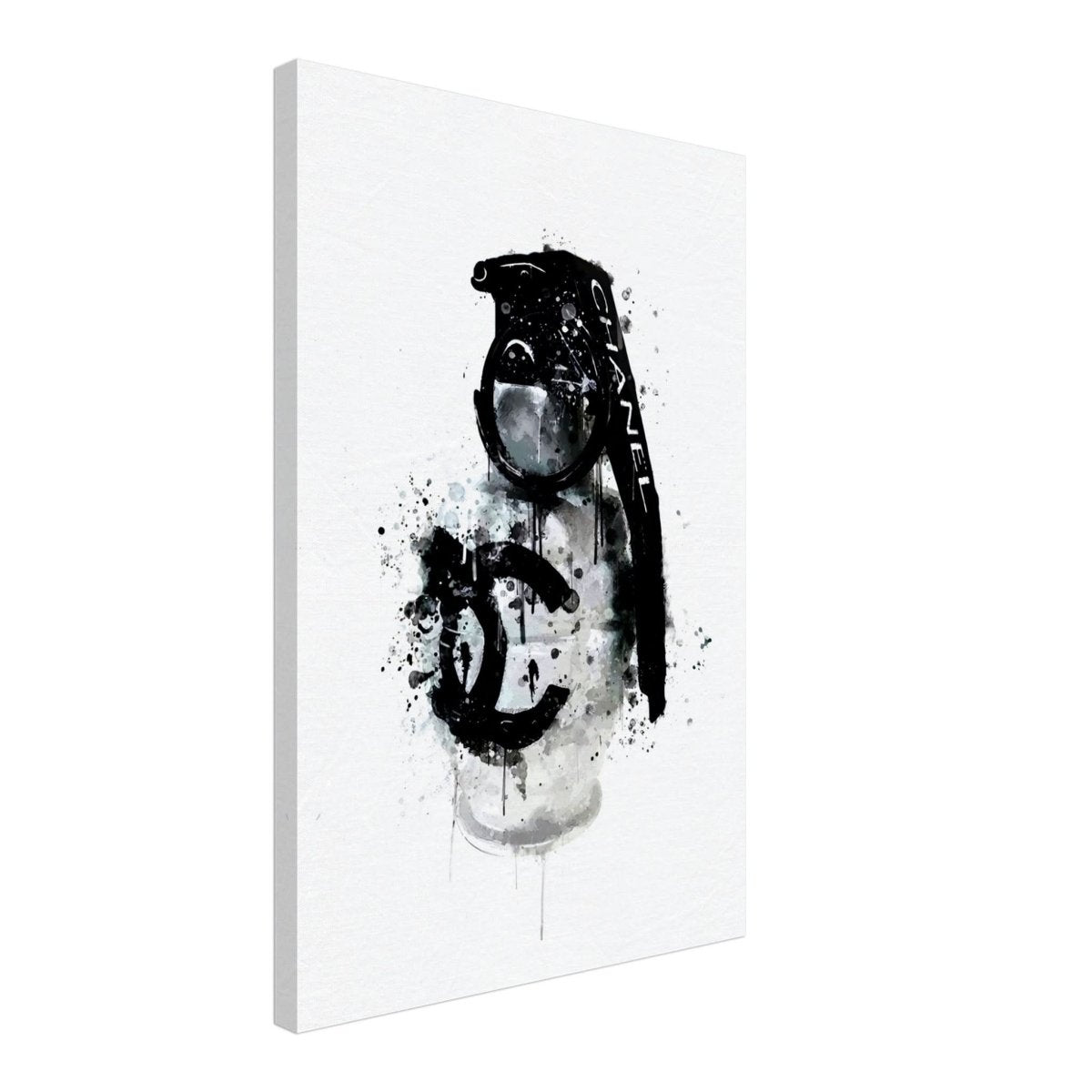 Da Vinci Pop Art Wall Art | CHANEL - Canvas - 40x60 cm / 16x24″ - Slim