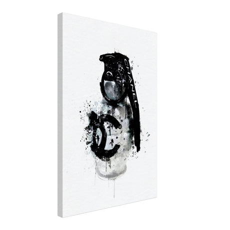 Da Vinci Pop Art Wall Art | CHANEL - Canvas - 40x60 cm / 16x24″ - Slim