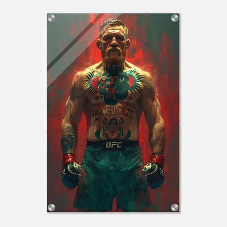 Da Vinci Pop Art Wall art | Conor McGregor - Acrylic Print - 40x60 cm / 16x24″ - 