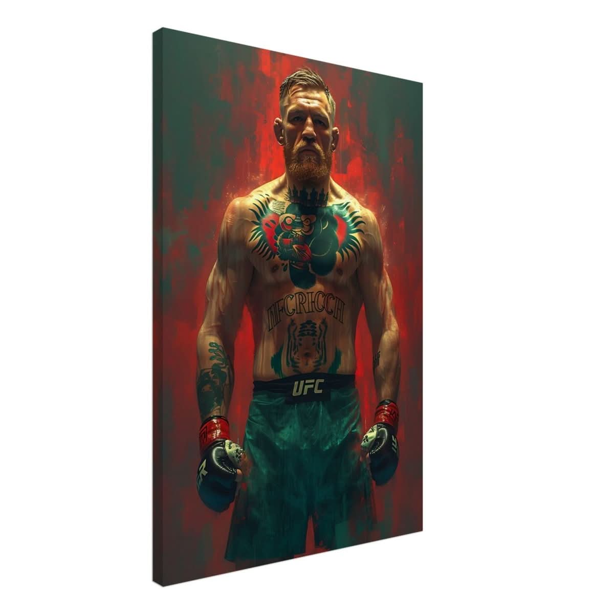 Da Vinci Pop Art Wall art | Conor McGregor - Canvas - 60x90 cm / 24x36″ - Thick