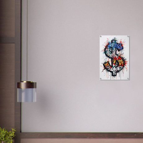 Da Vinci Pop Art Wall Art | Dollar - Acrylic Print - 40x60 cm / 16x24″ - 