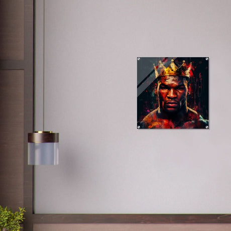 Da Vinci Pop Art Wall Art | Mike Tyson - Acrylic Print - 60x60 cm / 24x24″ - 