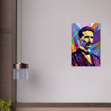 Da Vinci Pop Art Wall Art | Nikola Tesla - Acrylic Print - 50x75 cm / 20x30″ - 