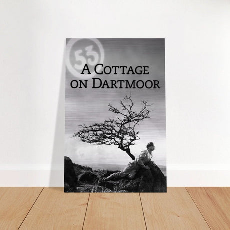 Da Vinci Pop Art Wall art print | A Cottage on Dartmoor (1929) | 1920s Movies - Brushed Aluminum Print - 30x45 cm / 12x18″ - 
