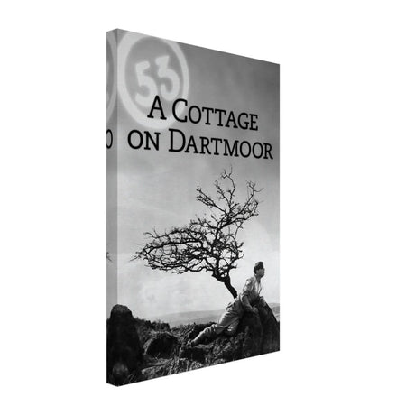 Da Vinci Pop Art Wall art print | A Cottage on Dartmoor (1929) | 1920s Movies - Canvas - 30x45 cm / 12x18″ - 
