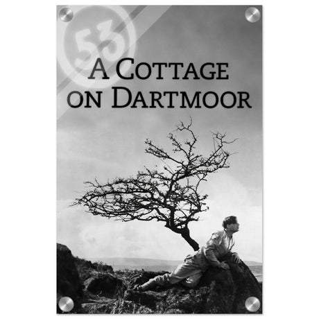 Da Vinci Pop Art Wall art print | A Cottage on Dartmoor (1929) | 1920s Movies - Acrylic Print - 30x45 cm / 12x18″ - 