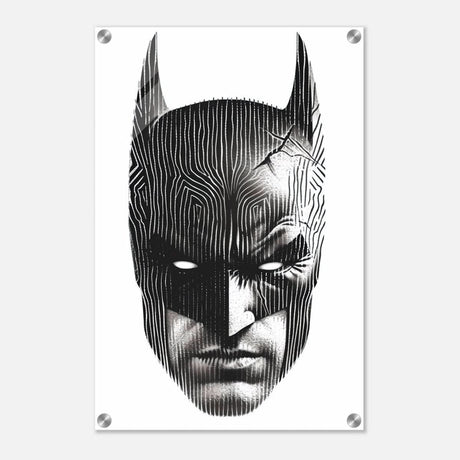 Da Vinci Pop Art Wall art print | Batman - Acrylic Print - 40x60 cm / 16x24″ - 