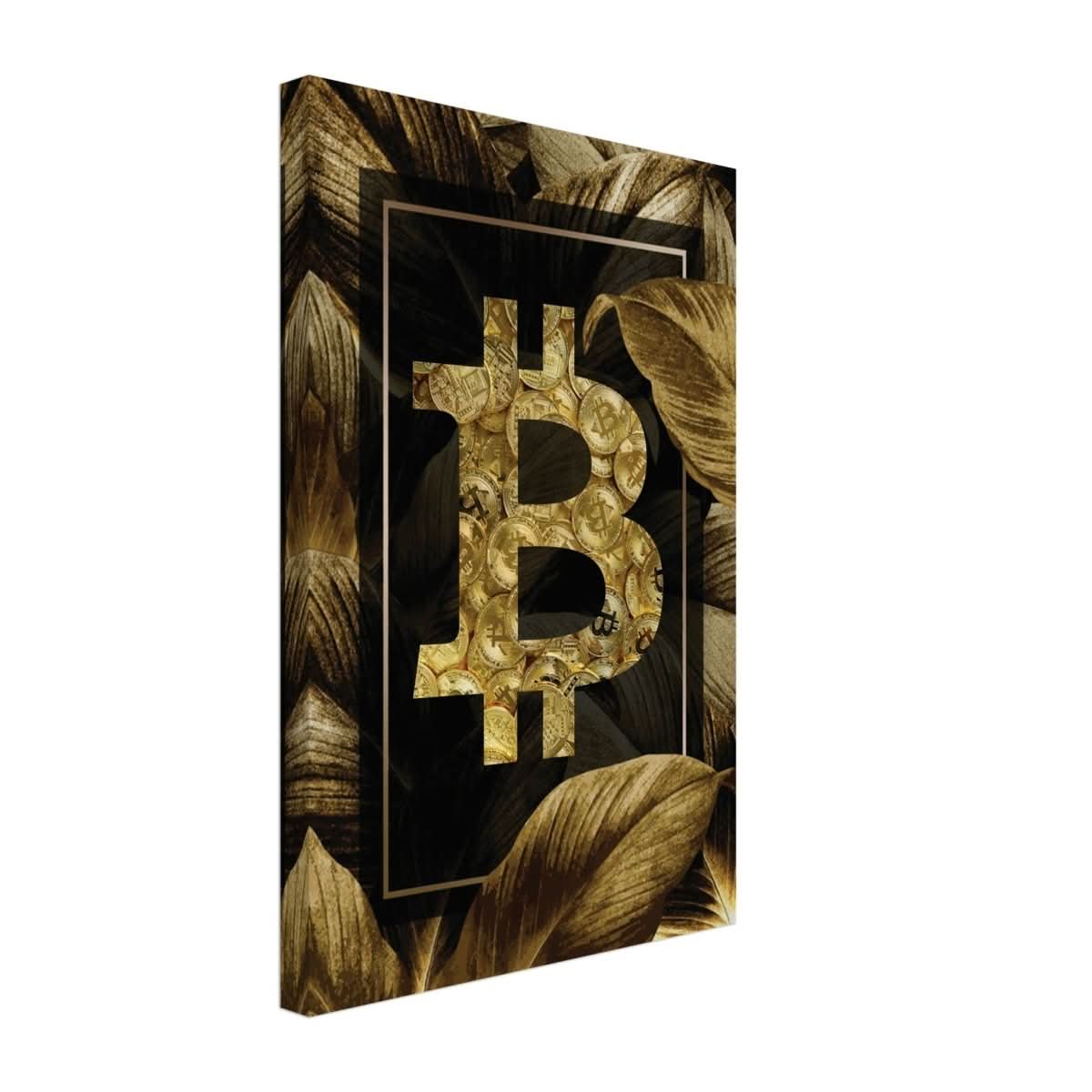 Da Vinci Pop Art Wall art print | Bitcoin - Canvas - 30x45 cm / 12x18″ - 
