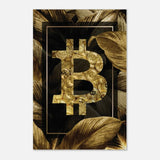 Da Vinci Pop Art Wall art print | Bitcoin - Aluminum Print - 30x45 cm / 12x18″ - 