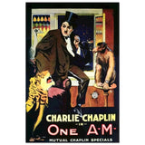 Da Vinci Pop Art Wall art print | Charlie Chaplin | One AM - Aluminum Print - 40x60 cm / 16x24″ - 