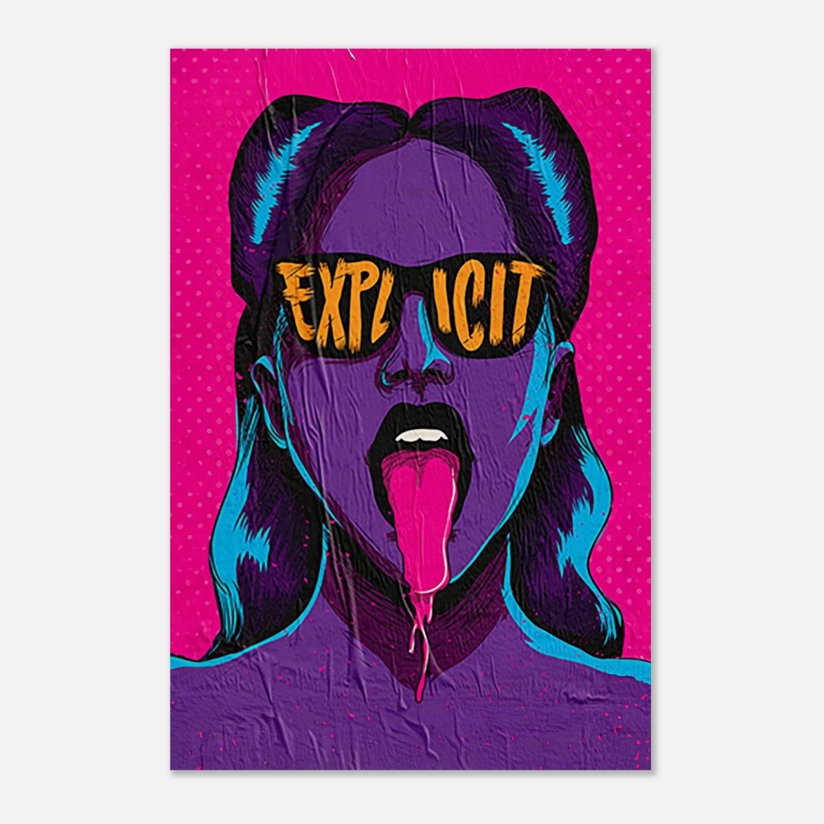 Da Vinci Pop Art Wall art print | Explicit - Wood Prints - 40x60 cm / 16x24″ - 