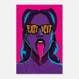 Da Vinci Pop Art Wall art print | Explicit - Wood Prints - 40x60 cm / 16x24″ - 