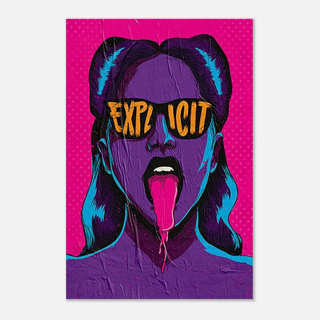 Da Vinci Pop Art Wall art print | Explicit - Wood Prints - 40x60 cm / 16x24″ - 