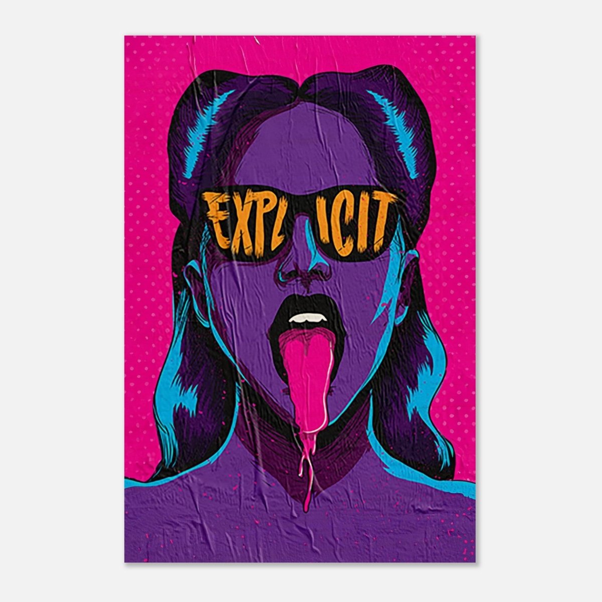 Da Vinci Pop Art Wall art print | Explicit - Wood Prints - 60x90 cm / 24x36″ - 