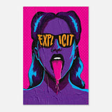Da Vinci Pop Art Wall art print | Explicit - Aluminum Print - 40x60 cm / 16x24″ - 
