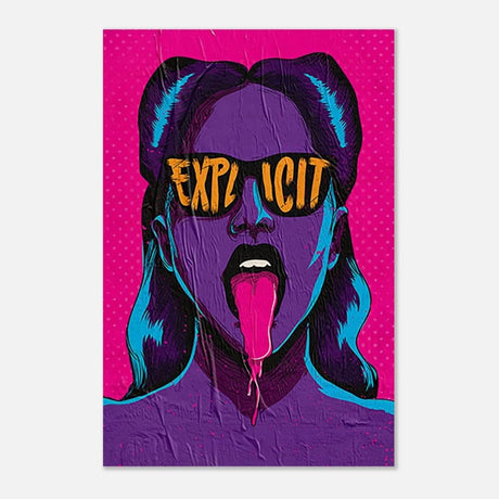 Da Vinci Pop Art Wall art print | Explicit - Wood Prints - 30x45 cm / 12x18″ - 