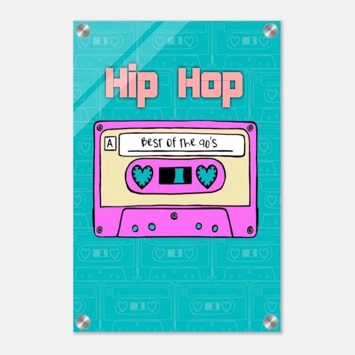 Da Vinci Pop Art Wall art print | Hip Hop - Acrylic Print - 30x45 cm / 12x18″ - 