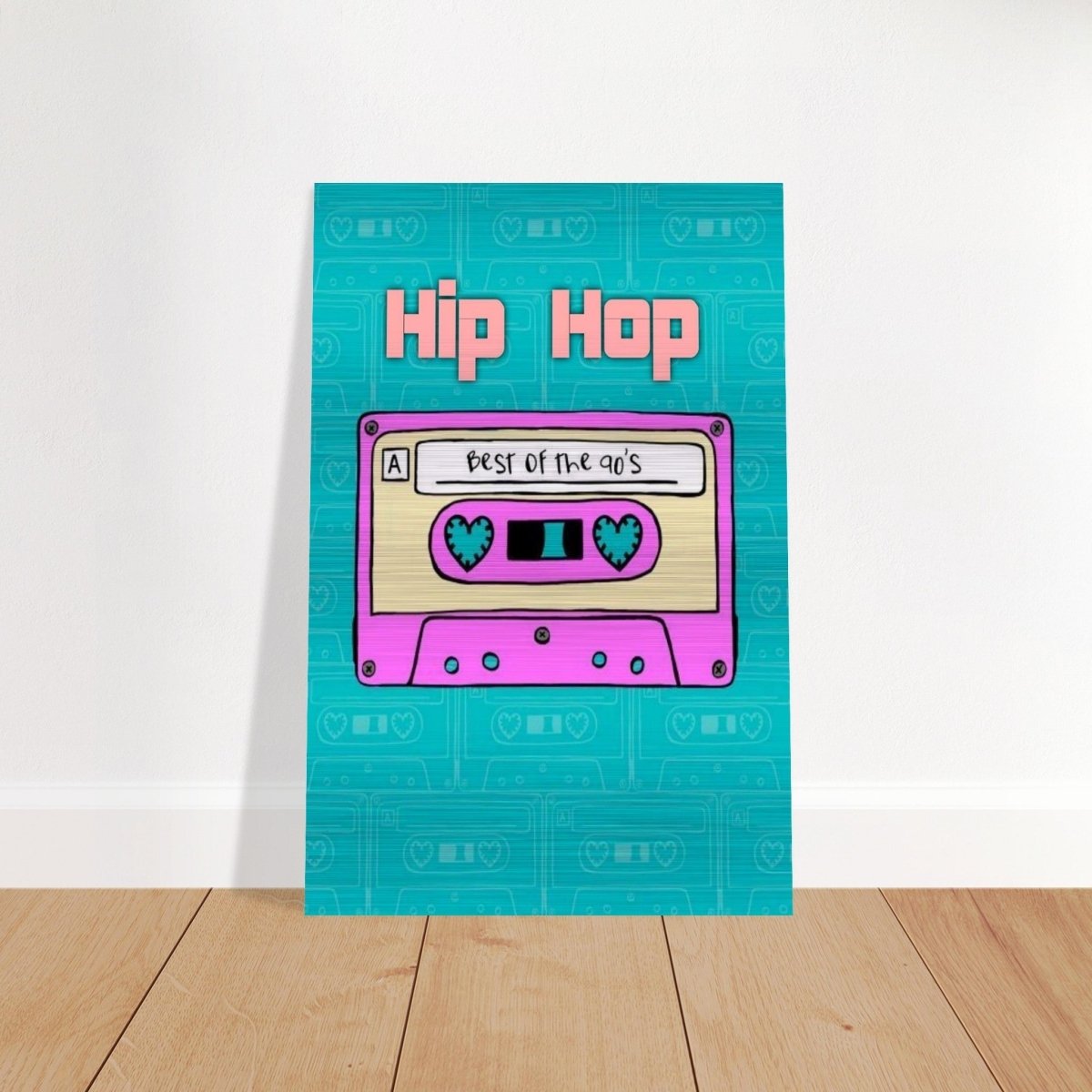 Da Vinci Pop Art Wall art print | Hip Hop - Brushed Aluminum Print - 30x45 cm / 12x18″ - 