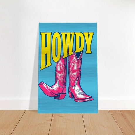 Da Vinci Pop Art Wall art print | Howdy - Acrylic Print - 30x45 cm / 12x18″ - 