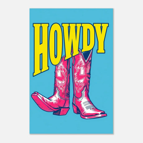Da Vinci Pop Art Wall art print | Howdy - Aluminum Print - 30x45 cm / 12x18″ - 
