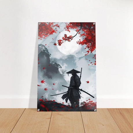 Da Vinci Pop Art Wall art print | Japanese Samurai - Acrylic Print - 60x90 cm / 24x36″ - 