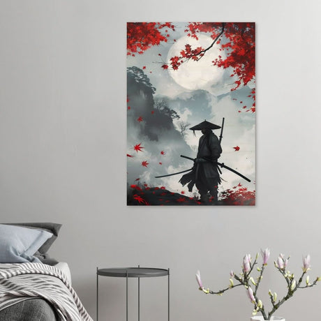 Da Vinci Pop Art Wall art print | Japanese Samurai - Wood Prints - 70x100 cm / 28x40″ - 10 mm