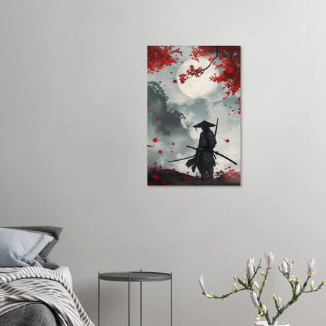 Da Vinci Pop Art Wall art print | Japanese Samurai - Wood Prints - 50x75 cm / 20x30″ - 20 mm