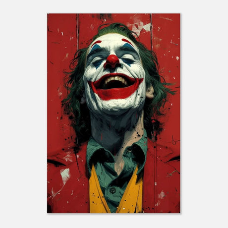 Da Vinci Pop Art Wall art Print | Joker - Aluminum Print - 60x90 cm / 24x36″ - 