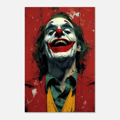 Da Vinci Pop Art Wall art Print | Joker - Aluminum Print - 50x75 cm / 20x30″ - 