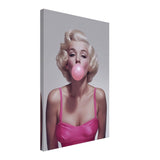 Da Vinci Pop Art Wall art print | Marilyn Monroe - Canvas - 40x60 cm / 16x24″ - 